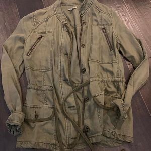 Army green jacket